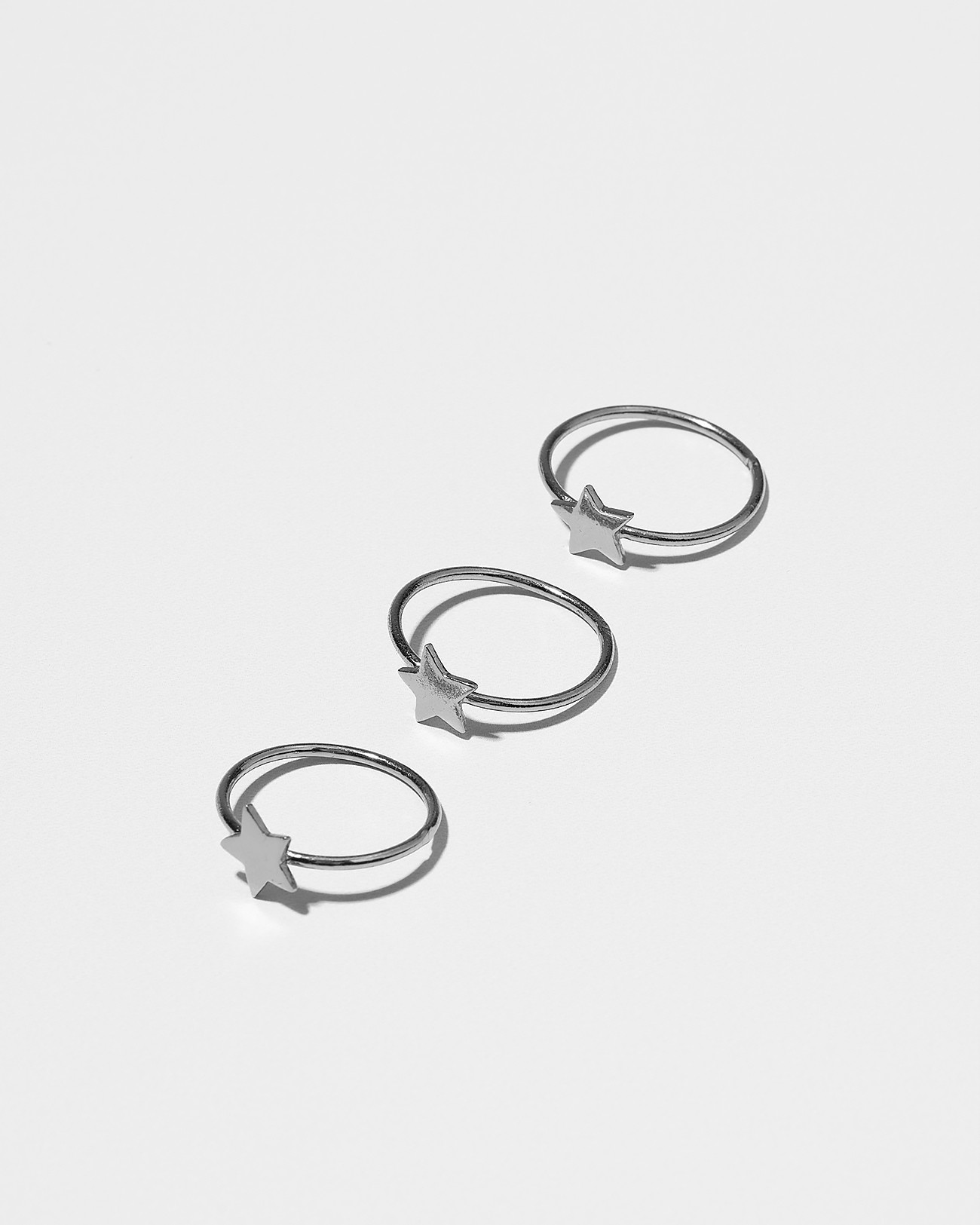 Handmade Tiny Star Ring Silver Jewelry
