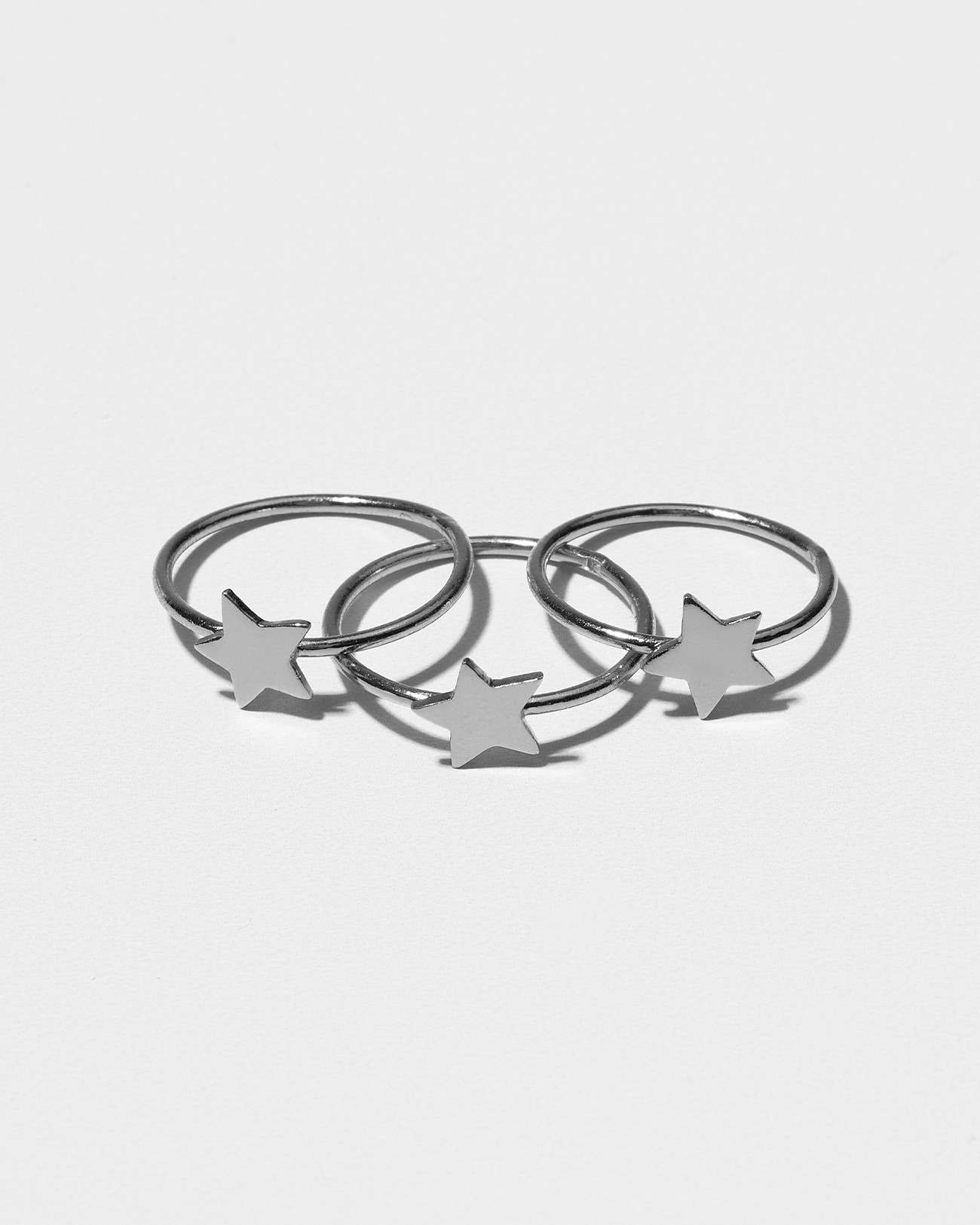 Handmade Tiny Star Ring Silver Jewelry