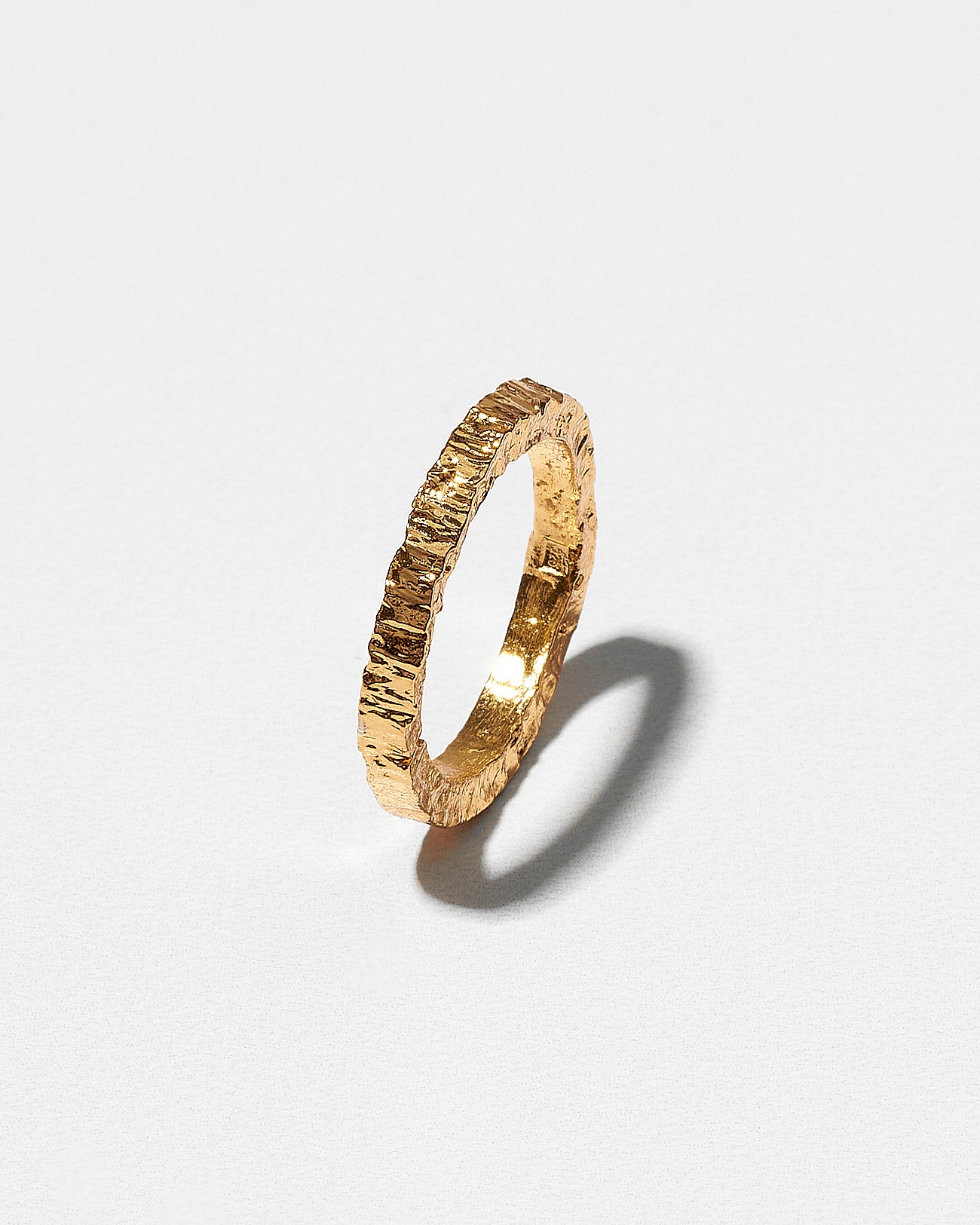 Handmade Stacking Lines Ring Silver Jewelry