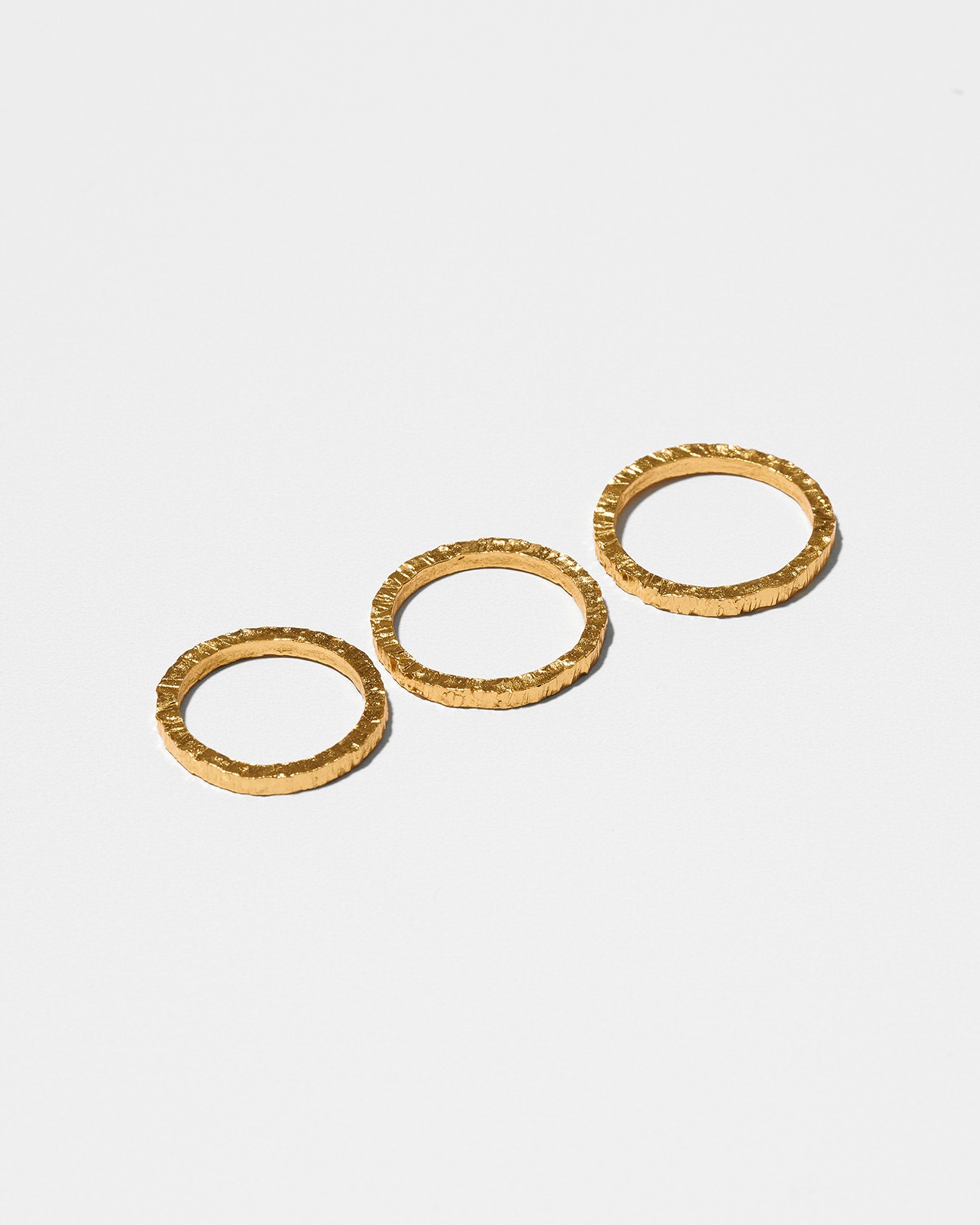 Handmade Stacking Lines Ring Silver Jewelry