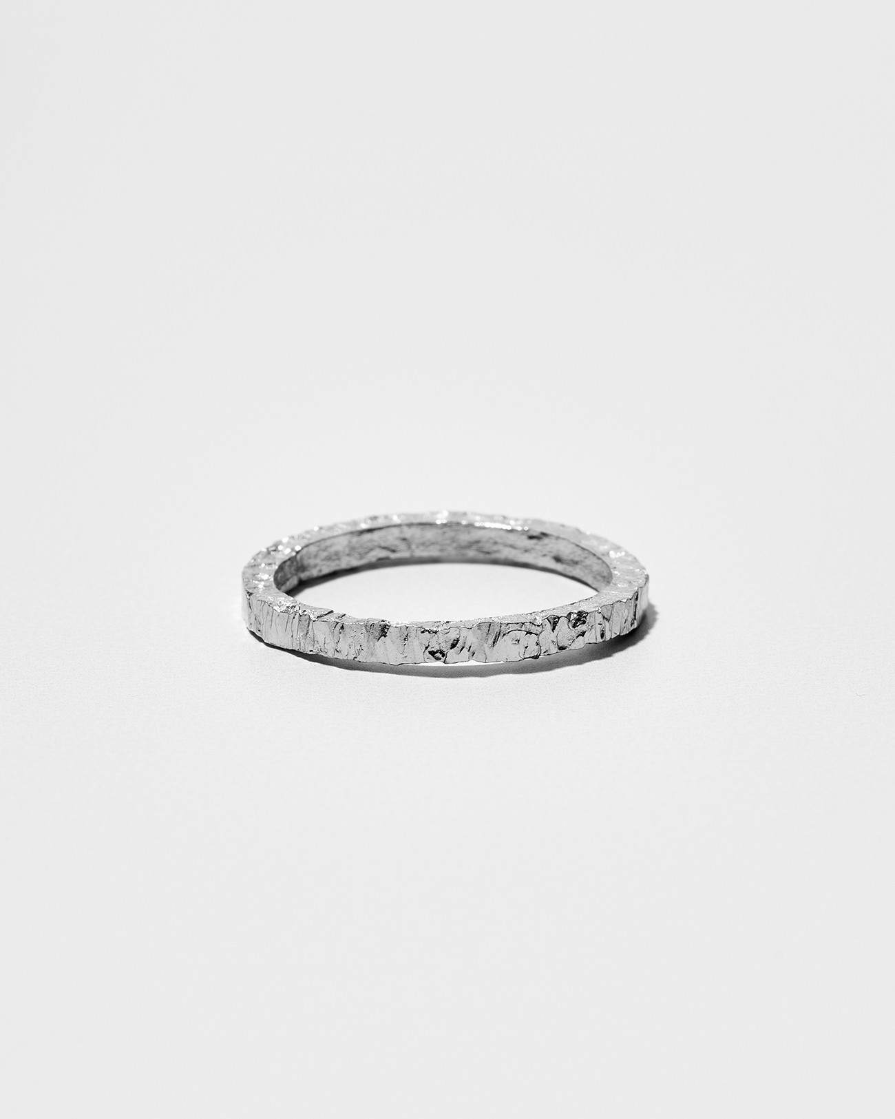 Handmade Stacking Lines Ring Silver Jewelry