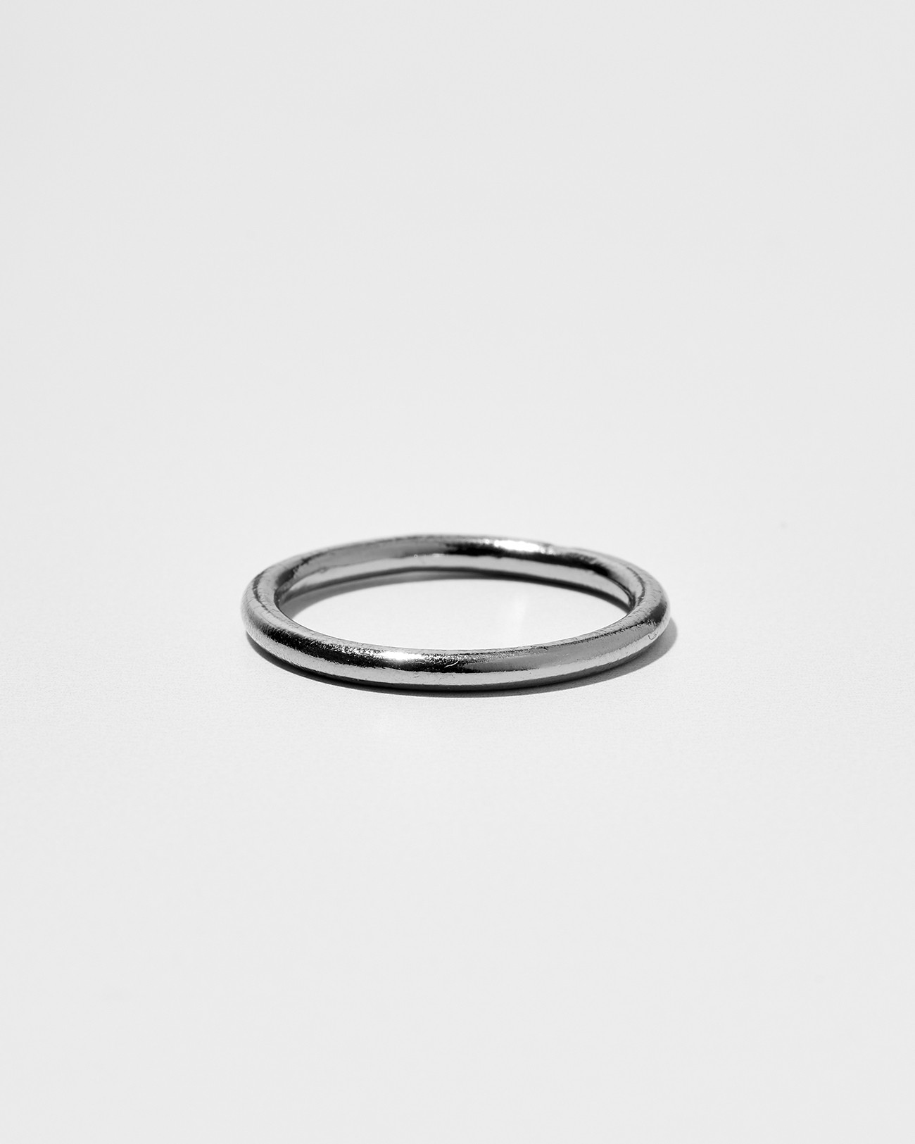 Handmade Stacking Plain Ring Silver Jewelry