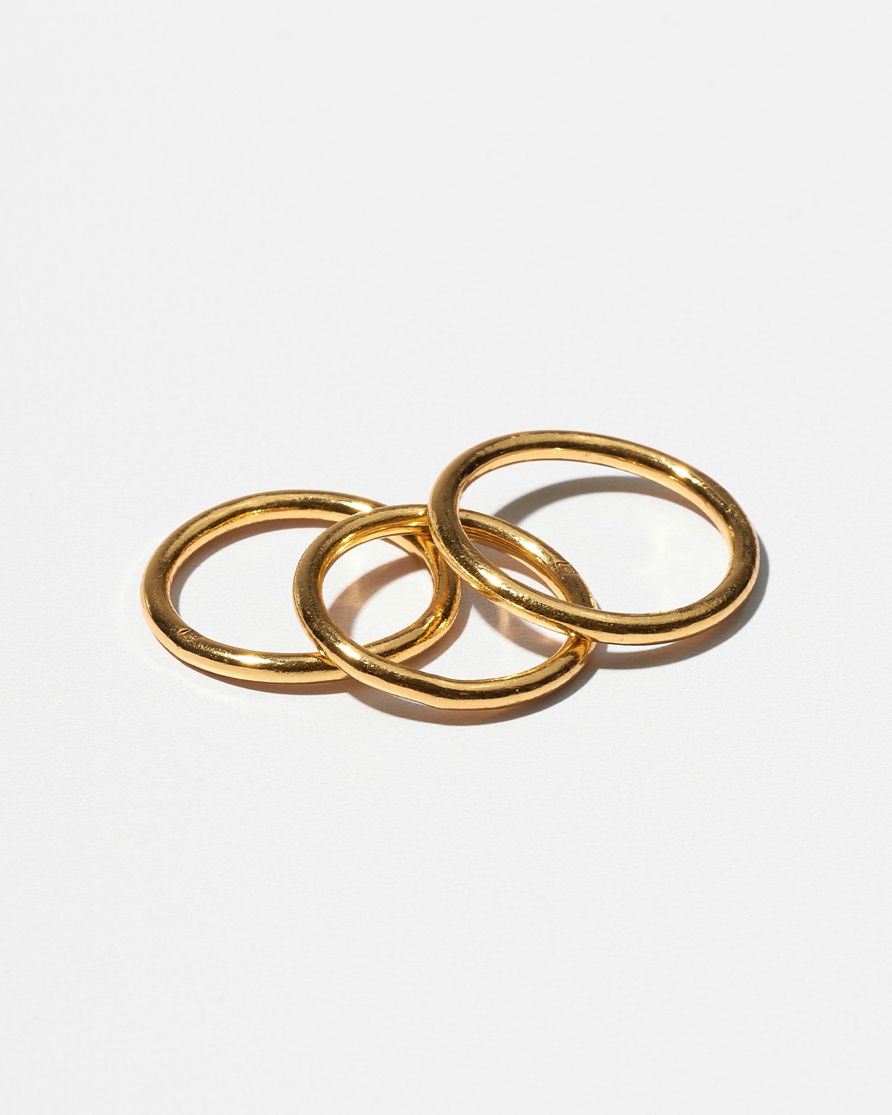 Handmade Stacking Plain Ring Silver Jewelry