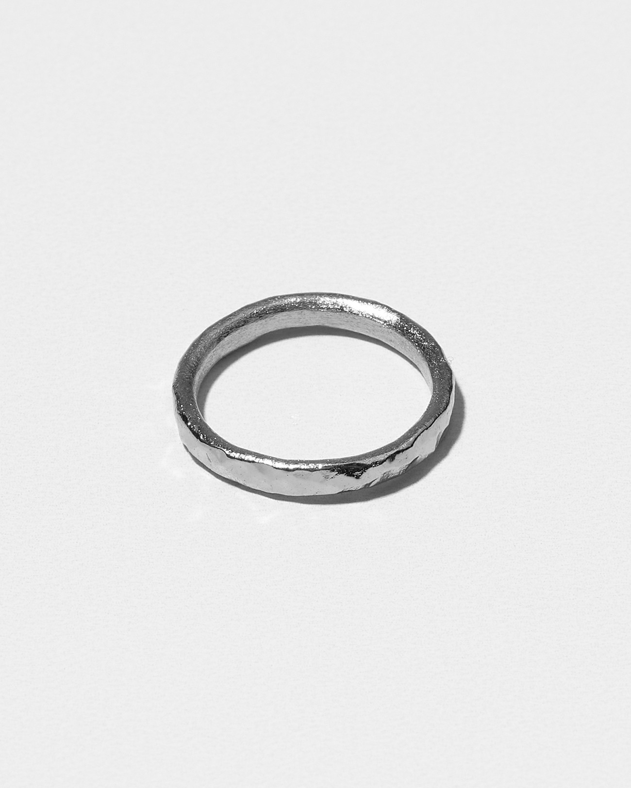 Handmade Stacking Round Ring Silver Jewelry
