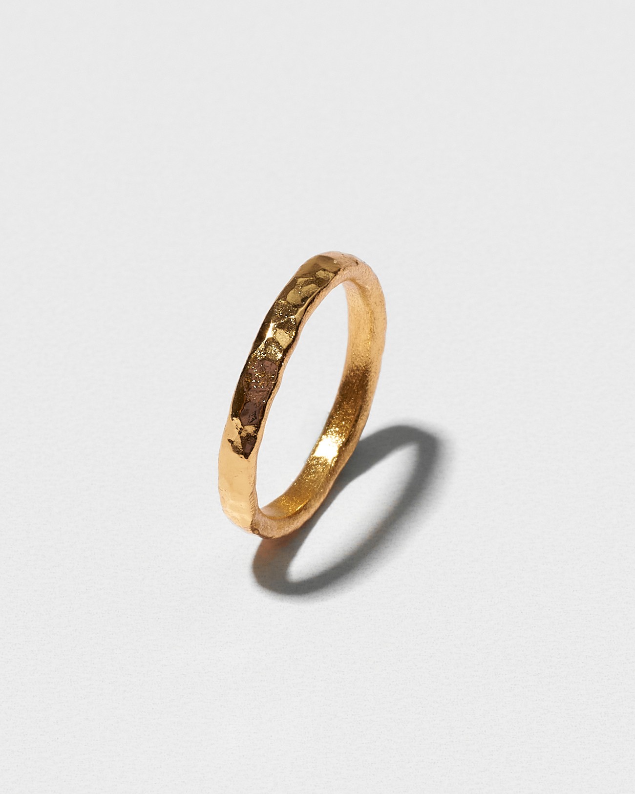 Handmade Stacking Round Ring Silver Jewelry