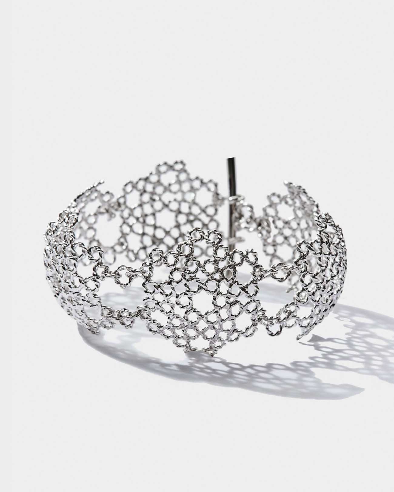 Handmade Dentellier Half Sphere Bracelet