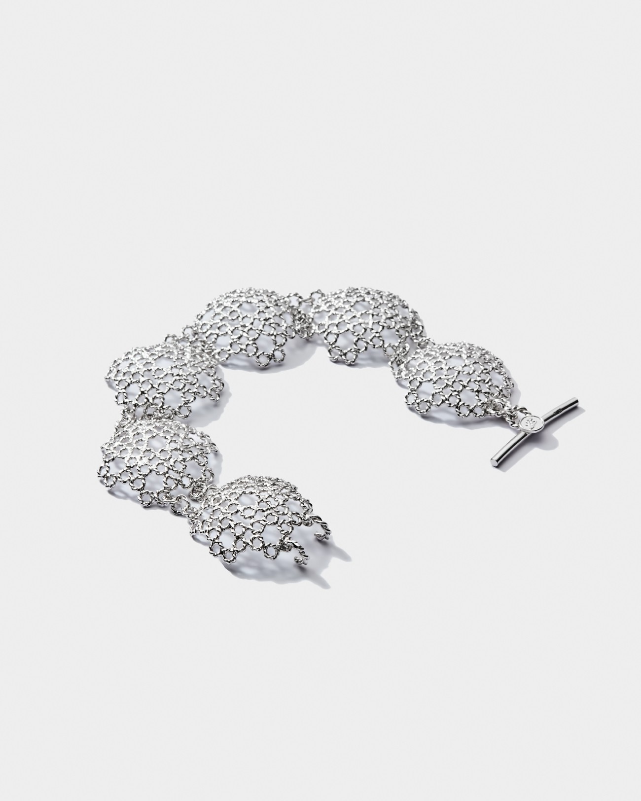 Handmade Dentellier Half Sphere Bracelet