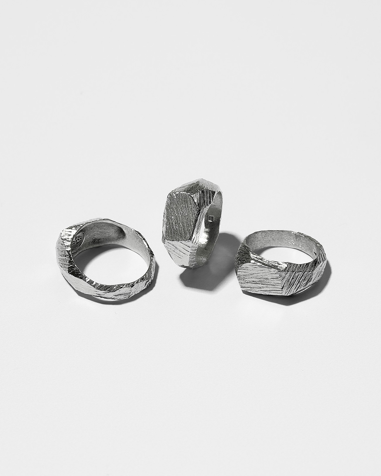 Handmade Organic Ring with Rough Cuts