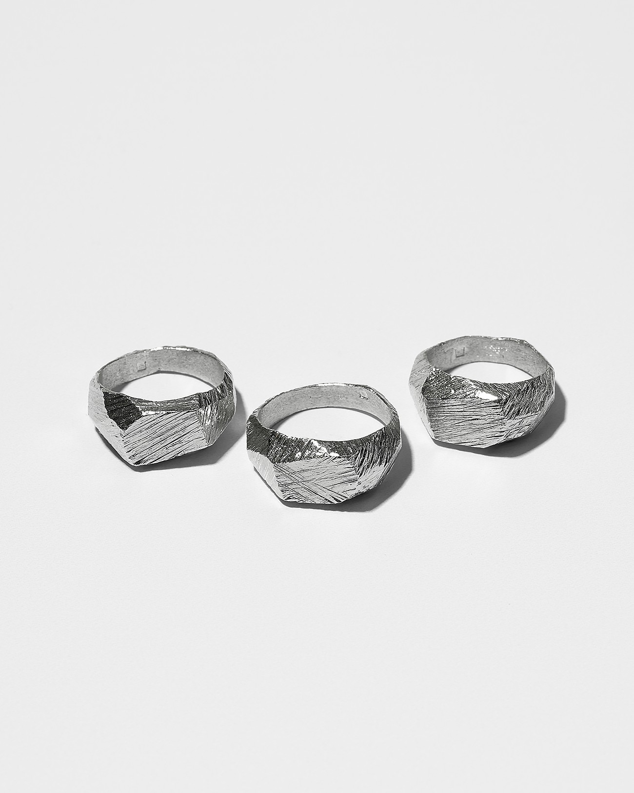 Handmade Organic Ring with Rough Cuts
