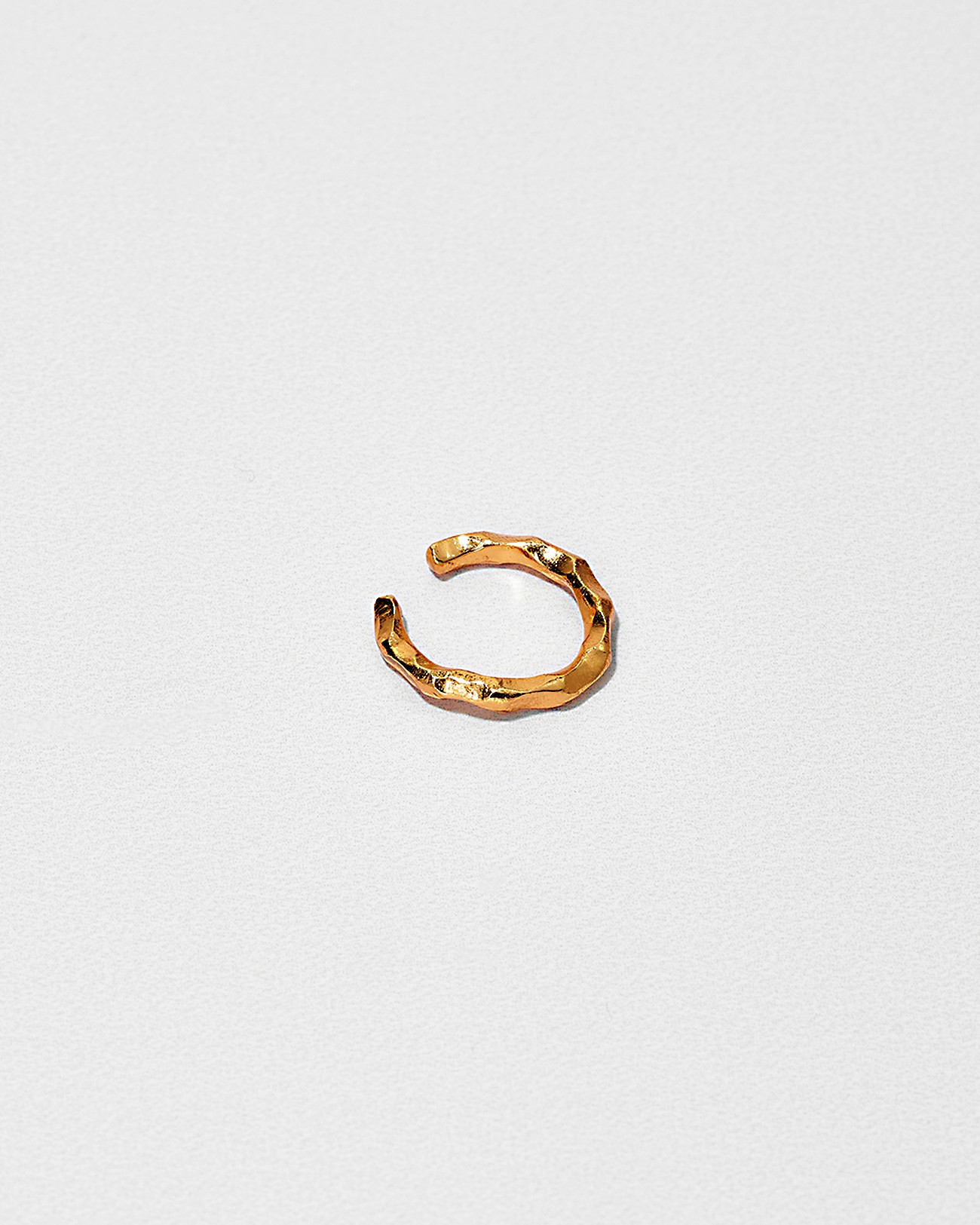 Ear Cuff Collection, Golden Grooves Texture