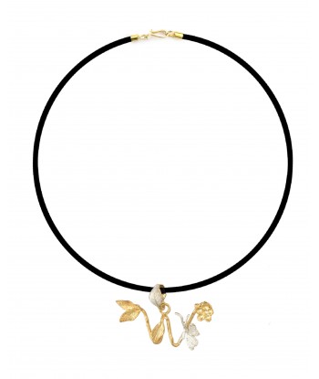 Botanic Necklace, Engraved...