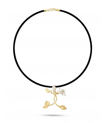 Botanic Necklace, Engraved...