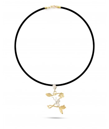 Botanic Necklace, Engraved...