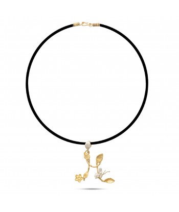 Botanic Necklace, Engraved...