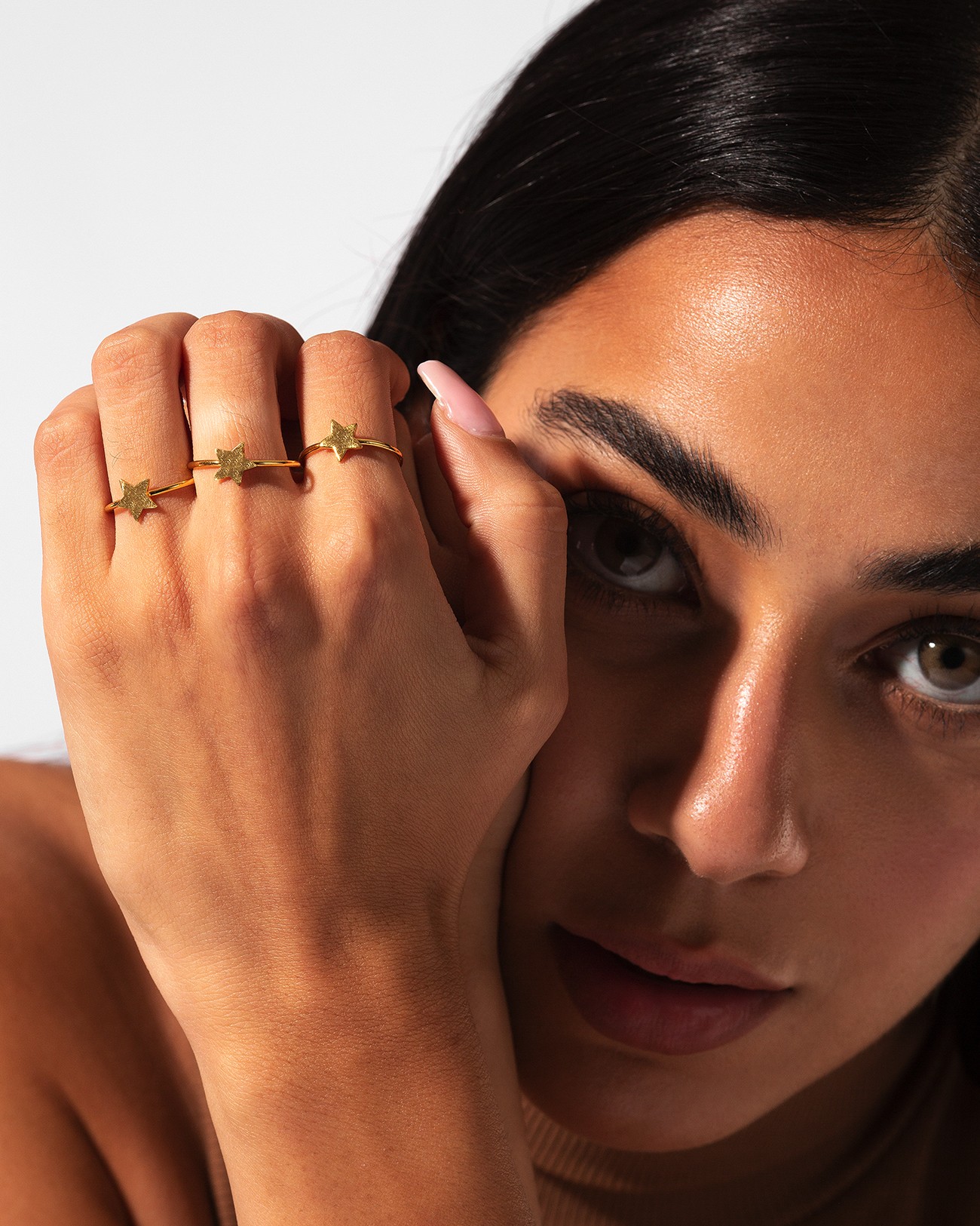 Summer Night Collection, Med Star Thin Ring