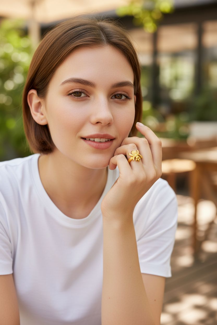 Pharaonic Collection, Mid Scarab Ring