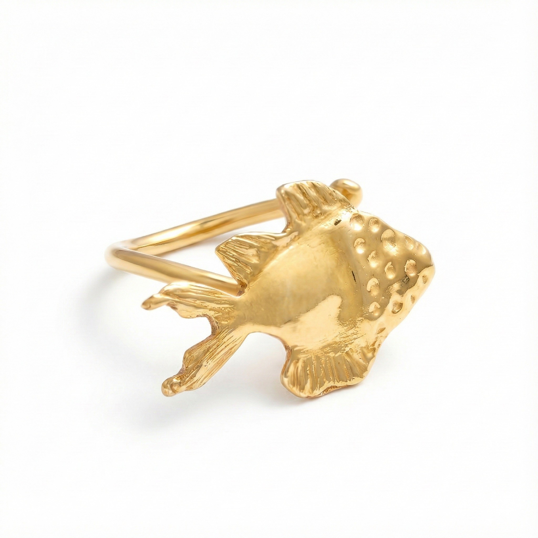 Pharaonic Collection, Nekhau Fish, Adjustable Ring