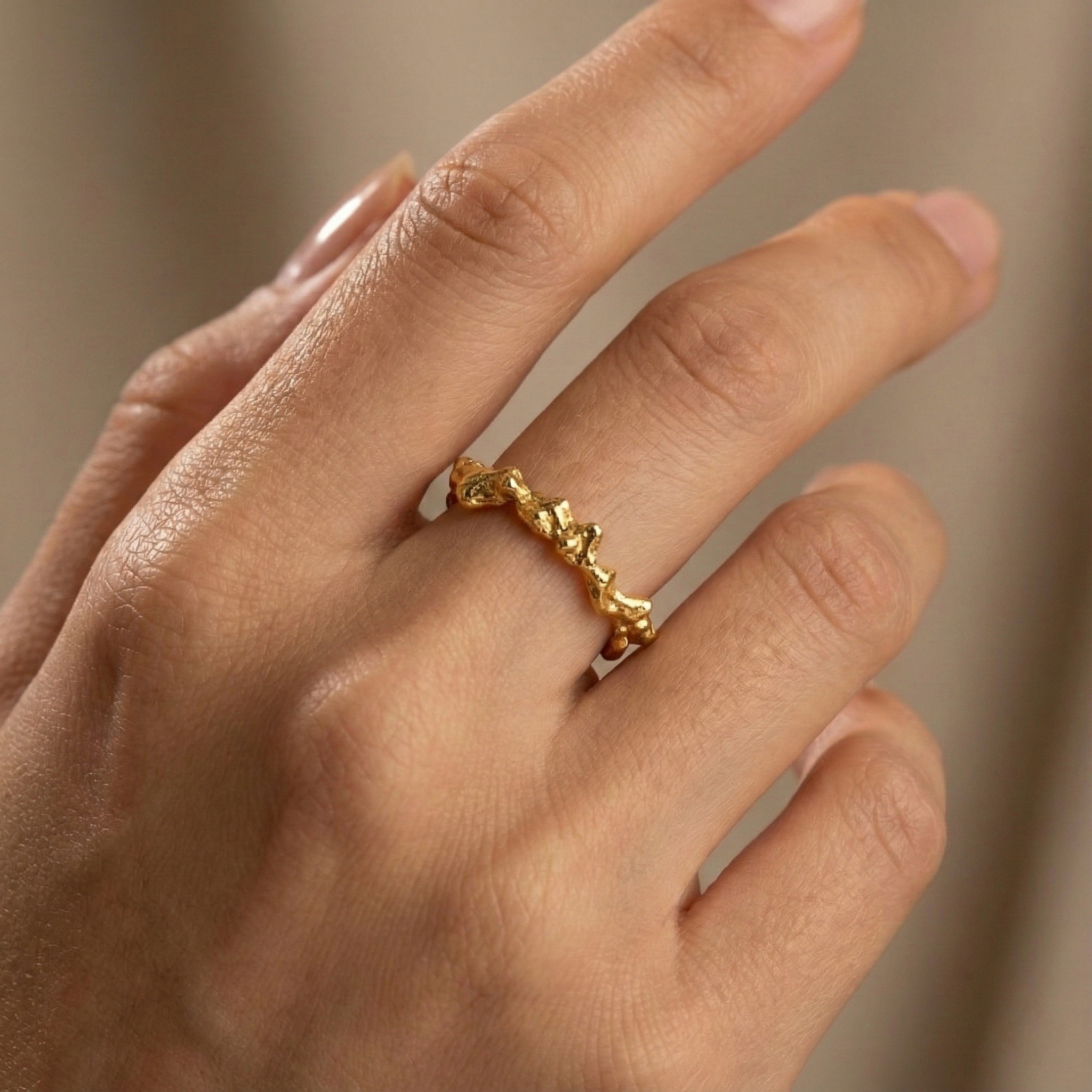 Essential Collection, Organic Free Beads Ring